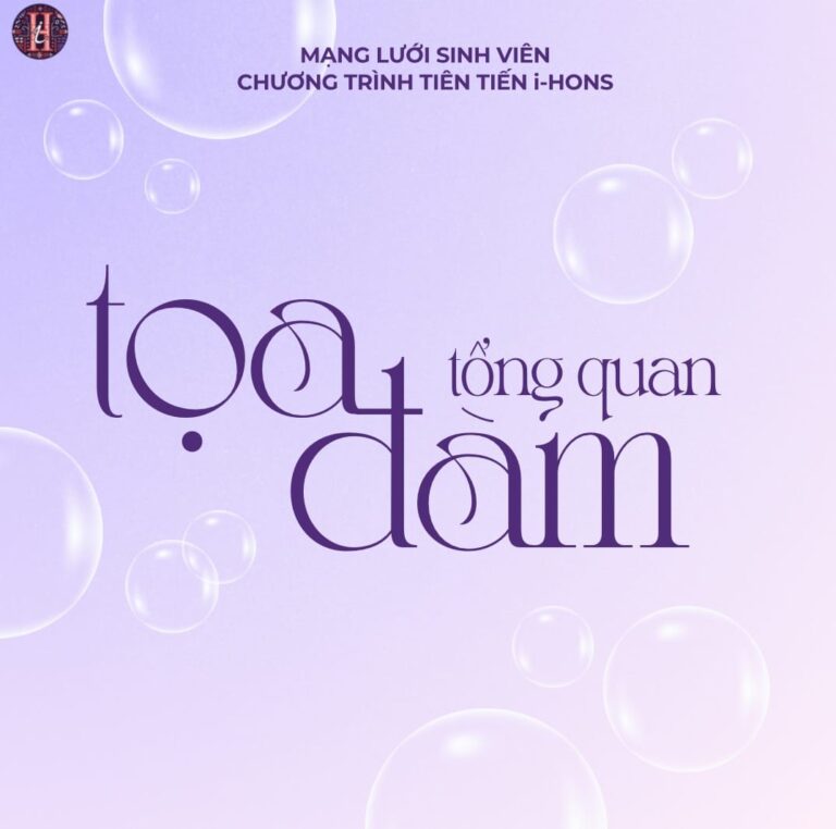 Bất ngờ dành riêng cho các i-Honsers – Tọa đàm về quản lí khủng hoảng và thảm họa trong ngành dịch vụ