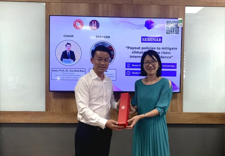 [RECAP] Tọa đàm khoa học: “Payout policies to mitigate climate change risks”