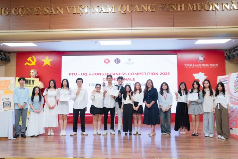 Best video award – FTU – UQ i-Hons Business Competition 2025 Grand Finale