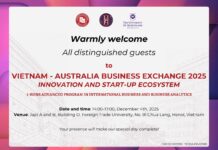 Invitation to the Vietnam – Australia Business Exchange 2025