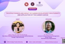 Giới thiệu tọa đàm khoa học “The Effectiveness and Impact of Career Development for Students and Application of the Career Canvas”