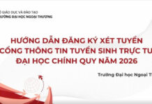 TRƯỜNG ĐẠI HỌC NGOẠI THƯƠNG THÔNG BÁO THÔNG TIN TUYỂN SINH TRÌNH ĐỘ ĐẠI HỌC HÌNH THỨC ĐÀO TẠO CHÍNH QUY NĂM 2026